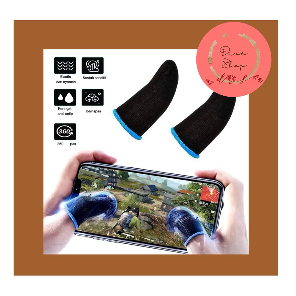 SARUNG TANGAN JEMPOL GAMING ISI 2 PCS SARUNG JEMPOL GAMING SARUNG GAMING