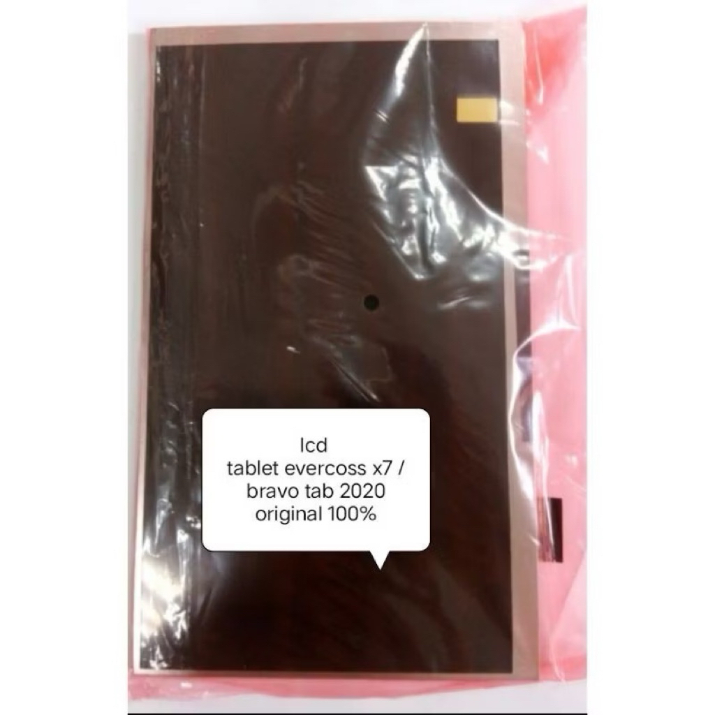 LCD Evercoss Bravo Tab X7 2020 Original