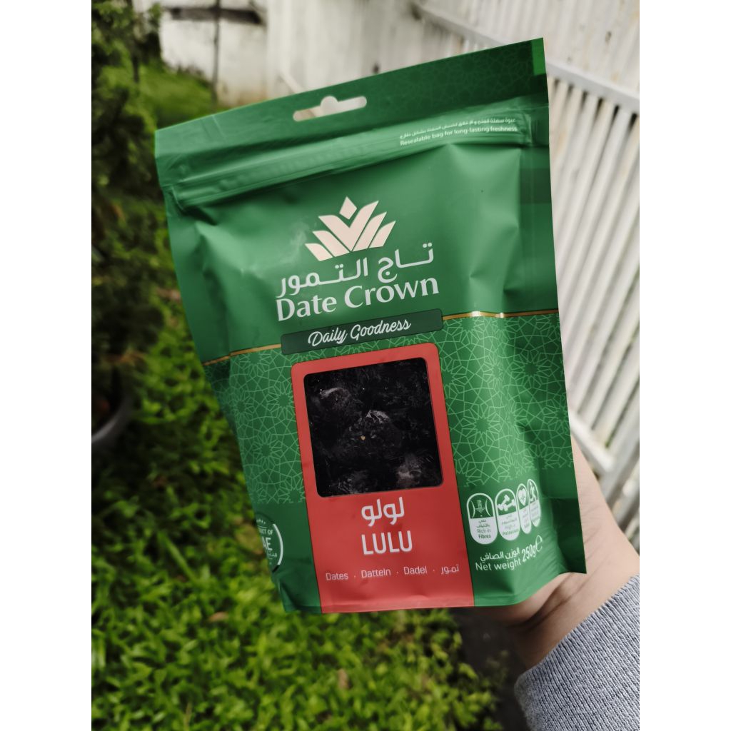 Kurma Date Crown lulu premium 250gram