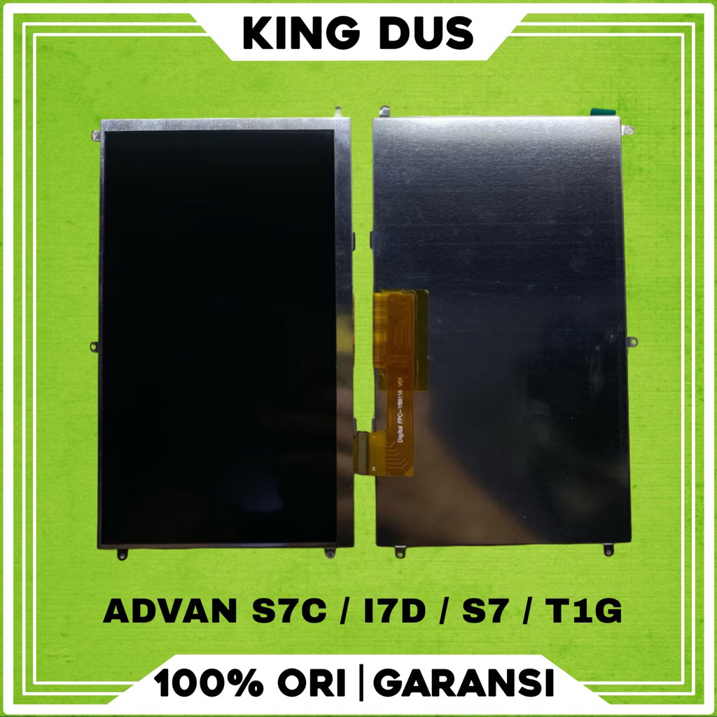 LCD TAB ADVAN S7C / I7D / S7 / T1G ORIGINAL COPOTAN