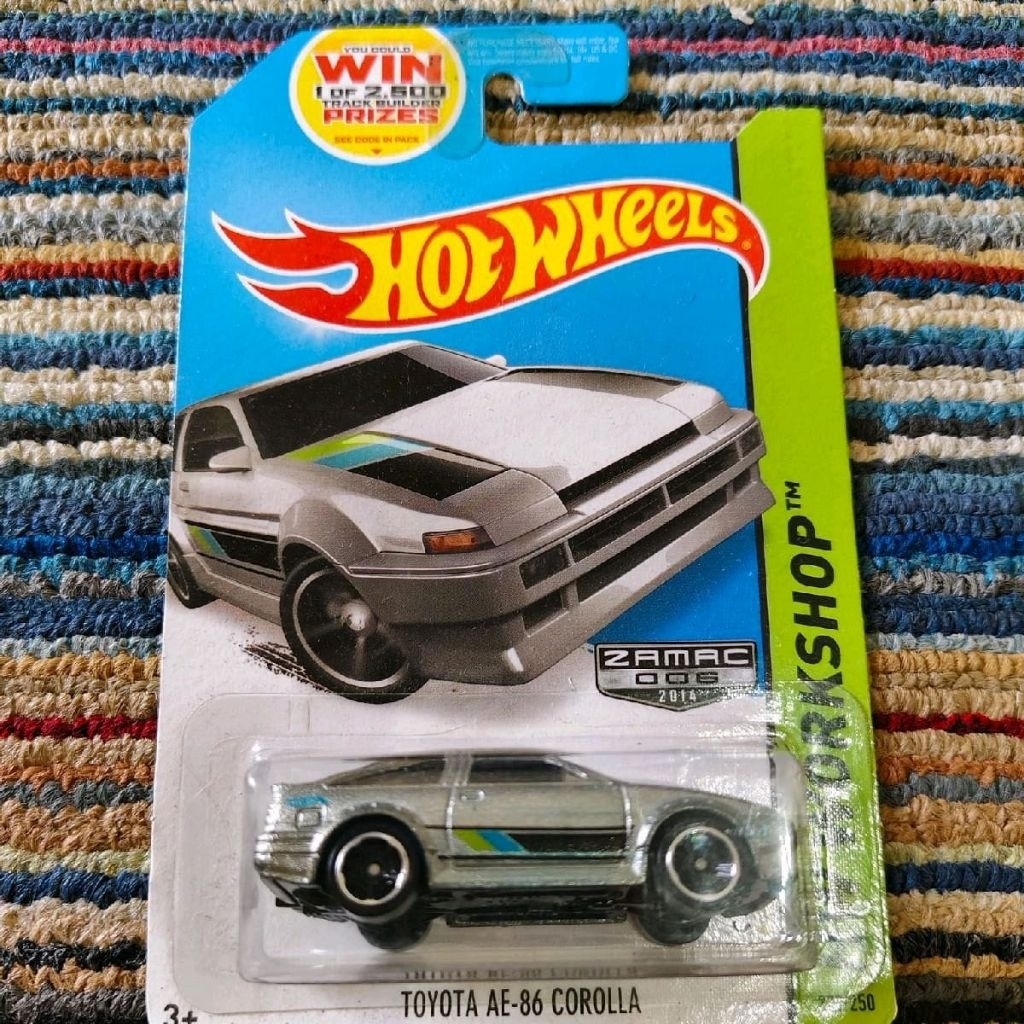Hotwheels Toyota Ae 86 Corolla Zamac