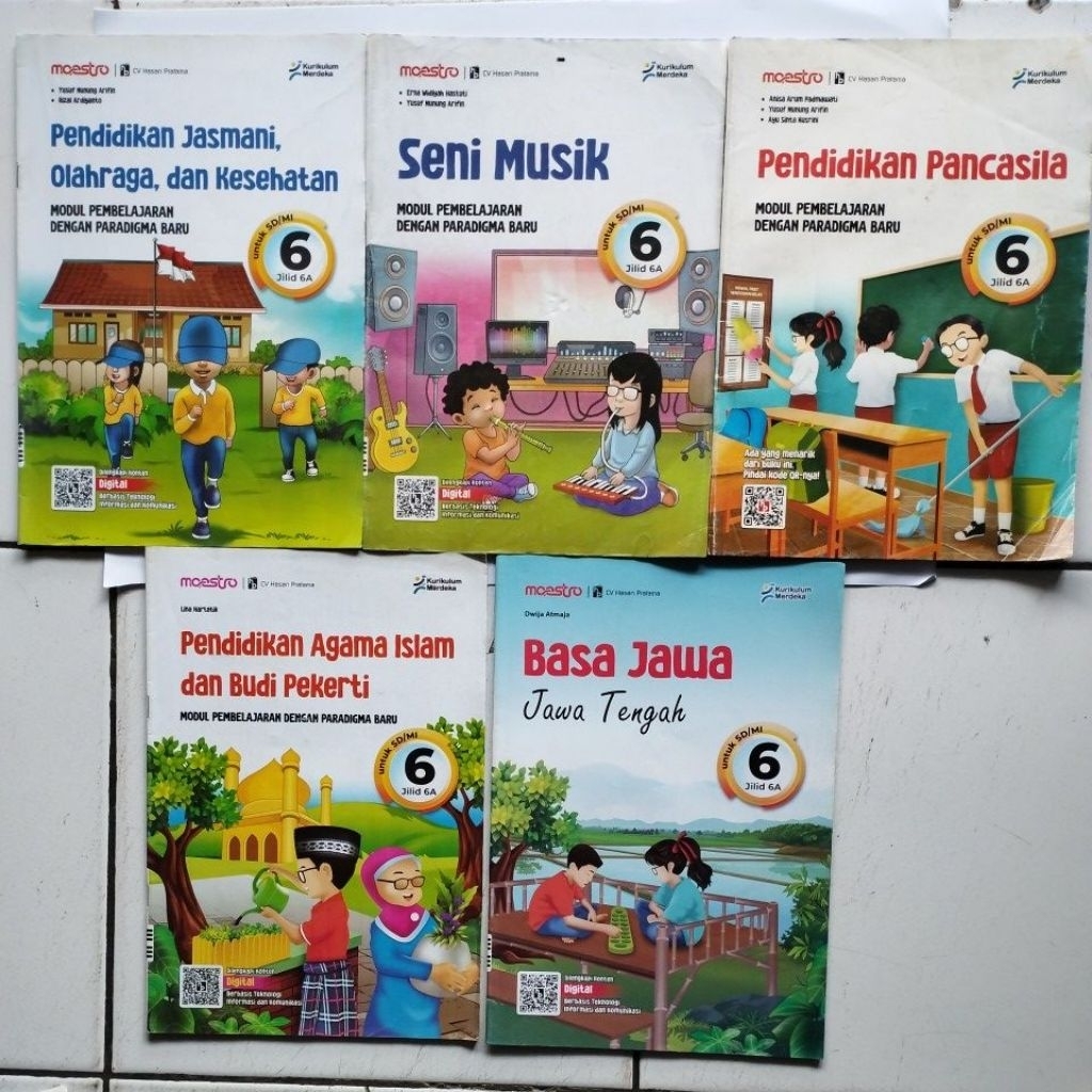 LKS KELAS 6 SD/MI SEMESTER 1, MAESTRO