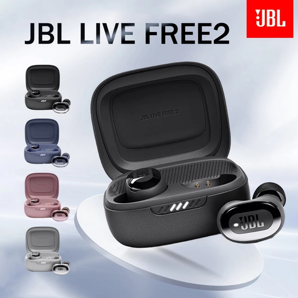 100% Original JBL Live Free 2 TWS 35H Playtime ANC IPX5 True Wireless Noise Cancelling 2NC TWS
