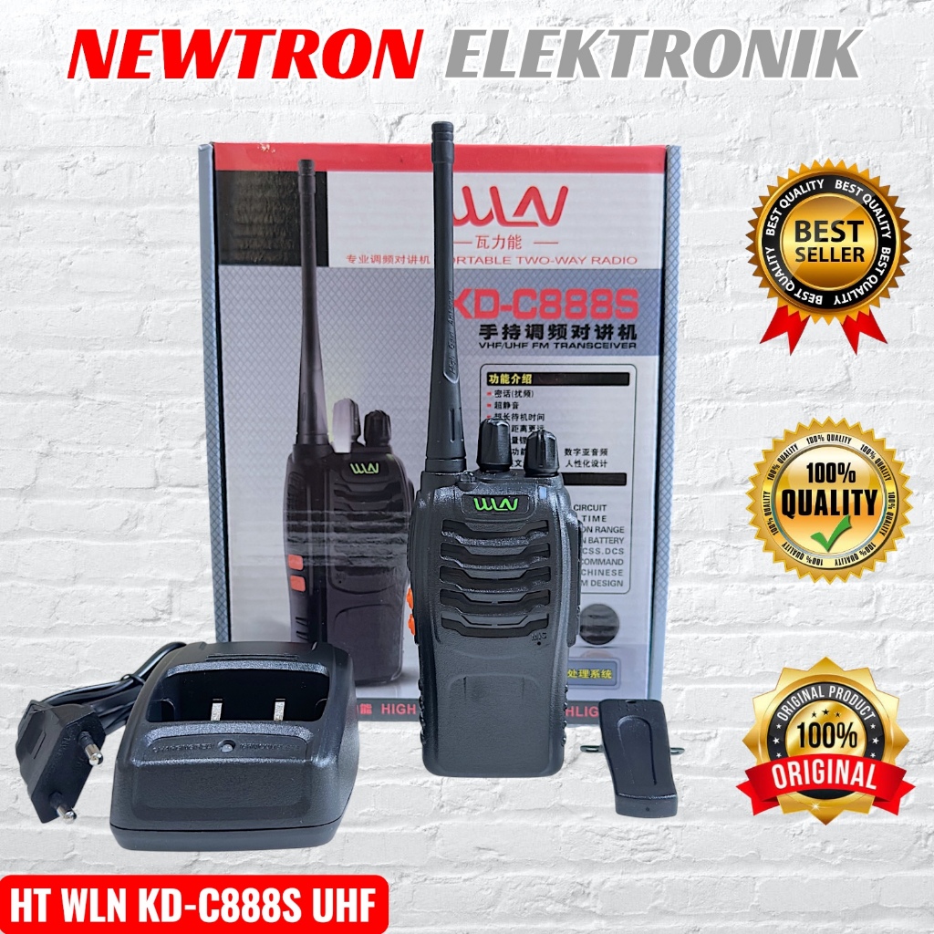 HT WLN KD-C888S KDC888S Singleband UHF 888S Alternatif Baofeng BF-888S