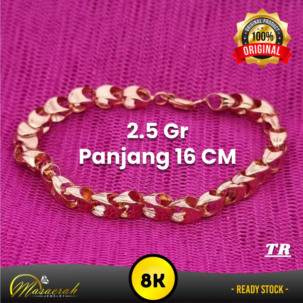 Gelang Emas 8K - Toko Emas Gajah - 2.5 Gram 2632