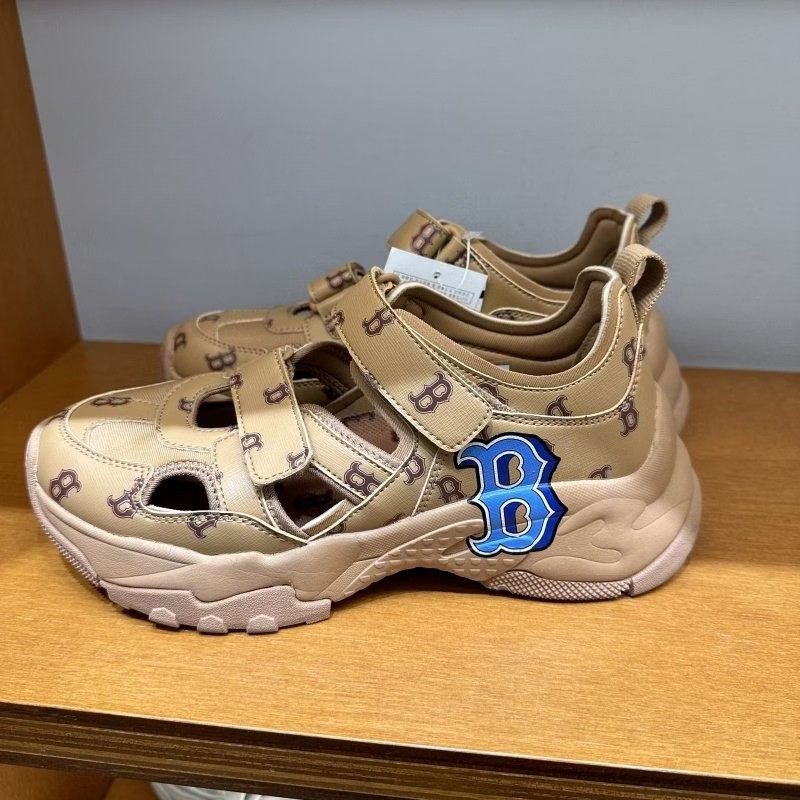 Sepatu pria Wanita MLB Sandal olahraga tebal pria Wanita MLB B MLB LA Los Angeles Dodgers A Los Ange