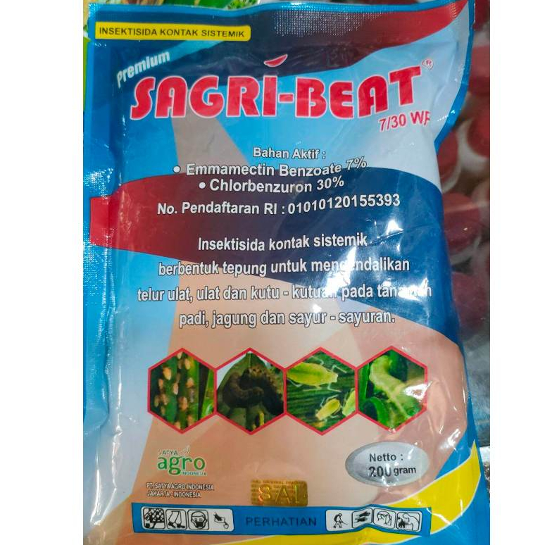 Insektisida SAGRI BEAT 7/30 WP 200gram
