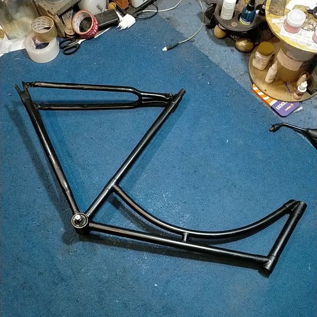 frame sepeda onthel tua