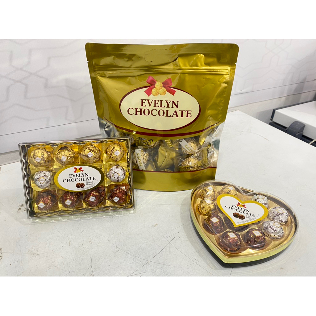 Evelyn Chocolate | Coklat Evelyn | Coklat Premium | Cemilan Premium