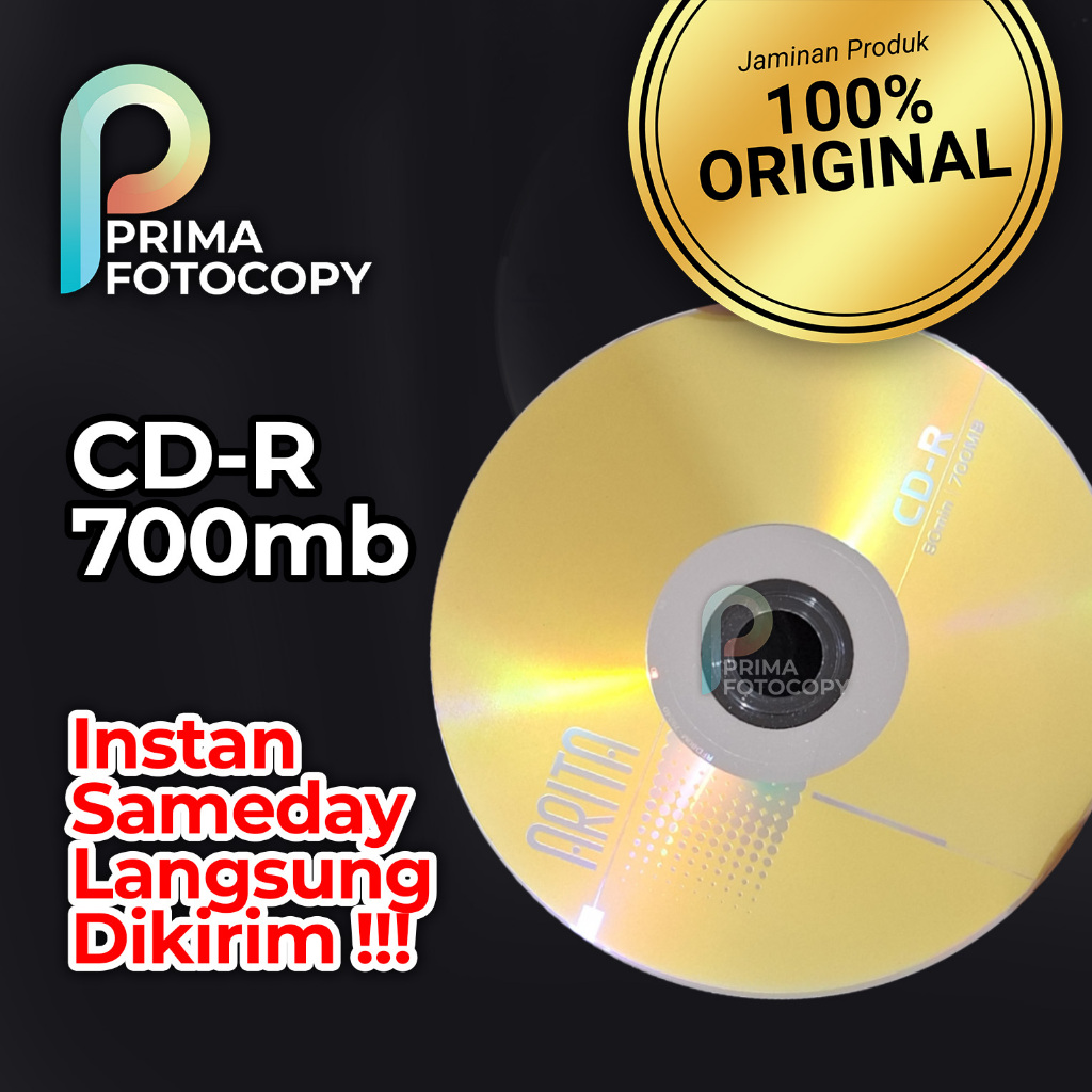 CD-R kosong 700mb | cd kosong | ARITA CD R | isi skripsi data makalah