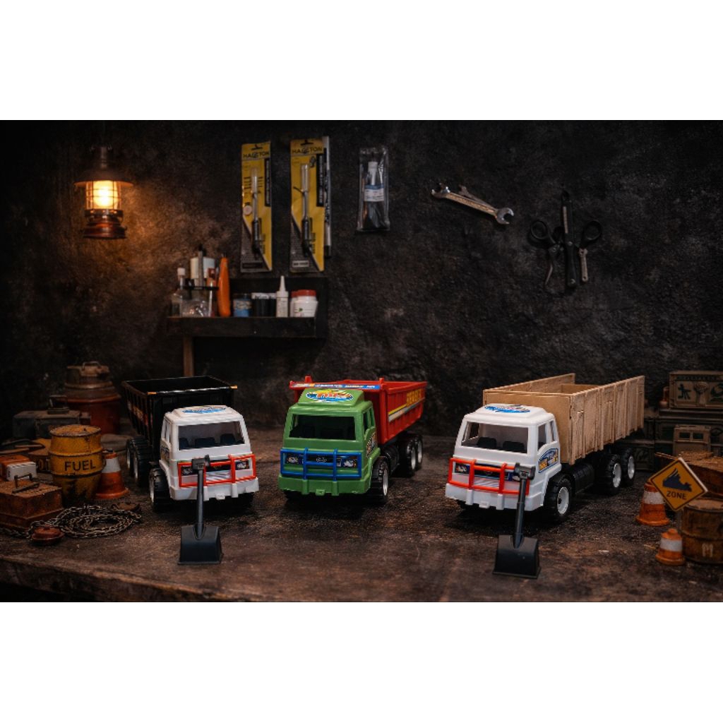 Mainan Mobil Truk Bak Pasir Anak 30cm | Mobil Bak Angkut Mainan Anak Plastik