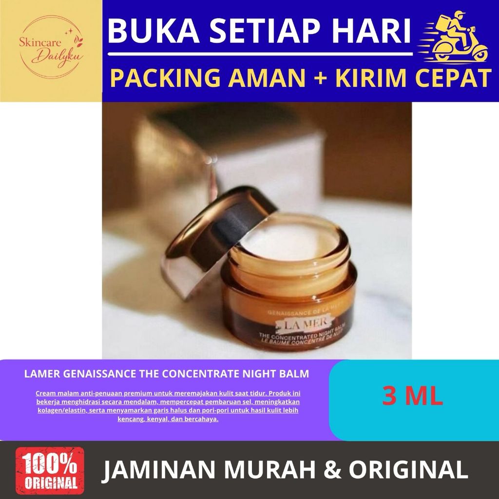 LA MER GENAISSANCE NIGHT BALM 3ML