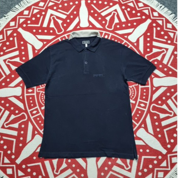 Kaos polo Gorgio armani golf pria lengan pendek