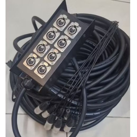 Snake Kabel 8 Channel 50m | Snake Cable 8 Channel 50 meter (Full Input)
