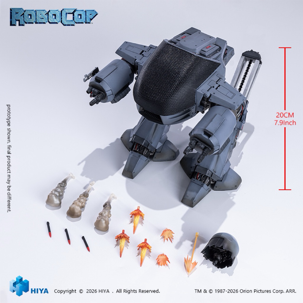HIYA TOYS ESR0303 1/12 RoboCop ED-209