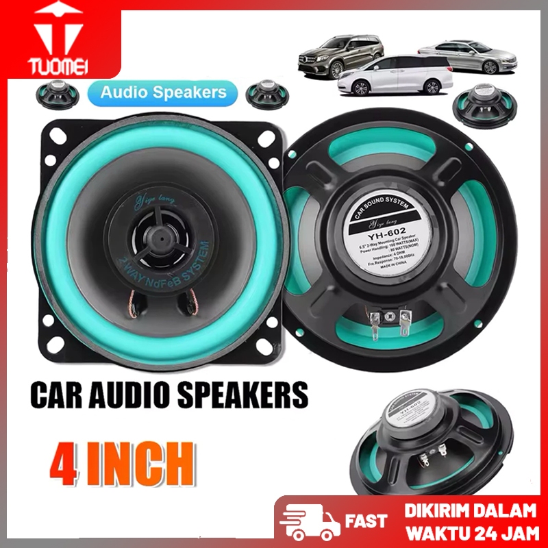 Speaker roadstar 4 inch speaker pintu mobil 2 wayy speaker rumah