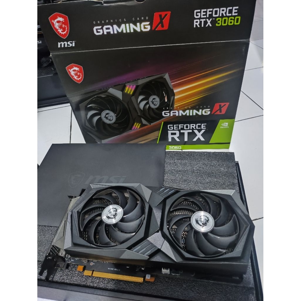 Vga Rtx 3060 12gb Msi gaming x
