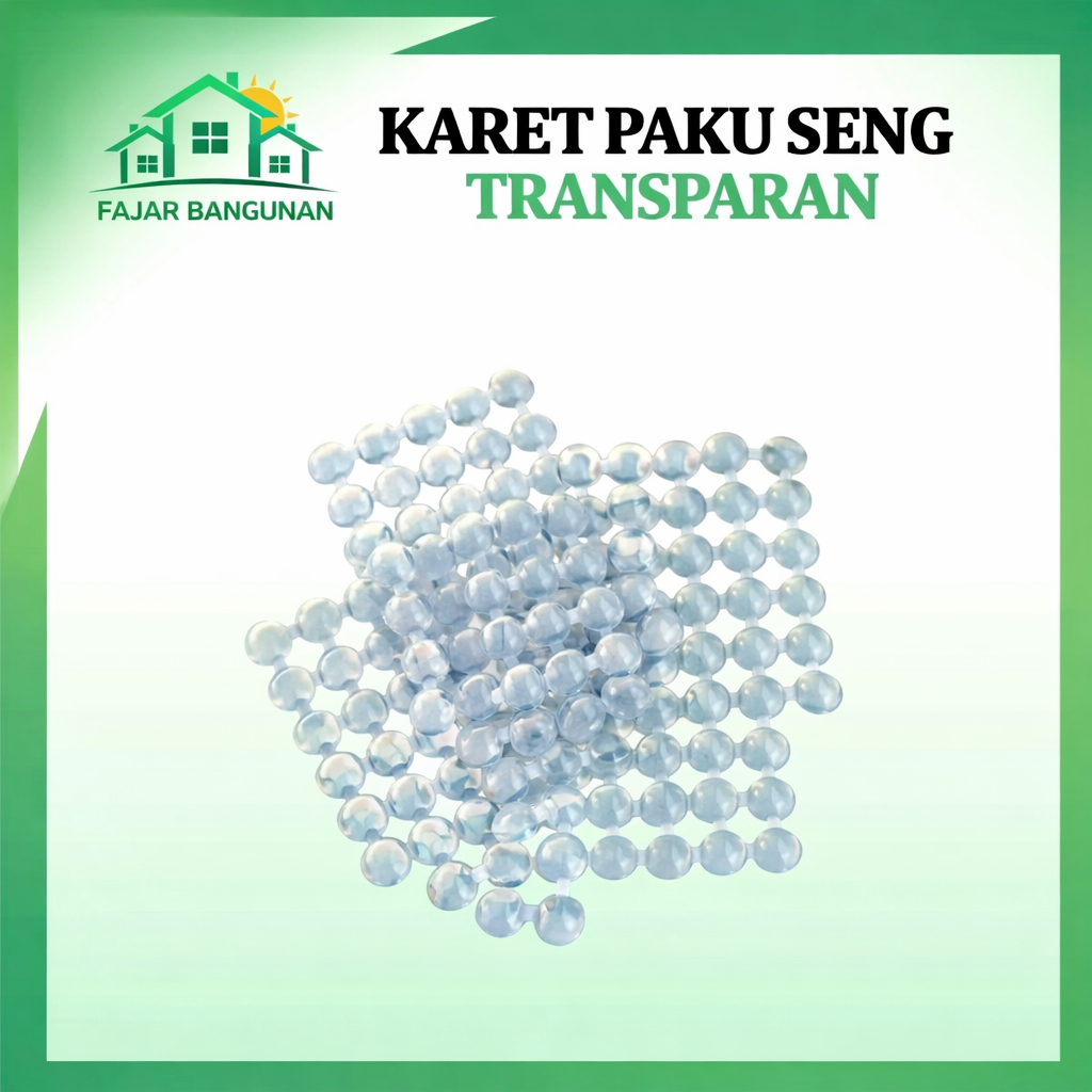 Karet Paku Payung Bening Asbes Seng