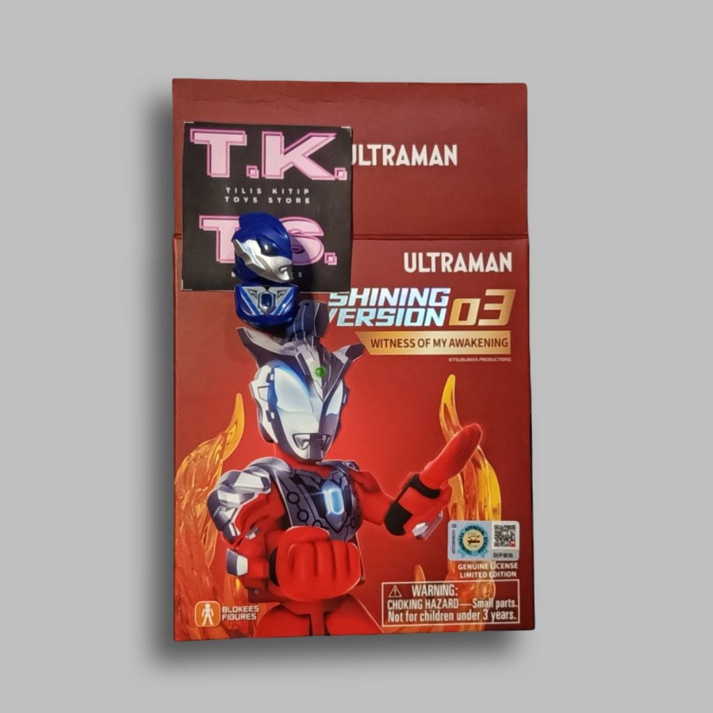 Blokees Ultraman Geed Acro Smasher Shining Version 03 Baru