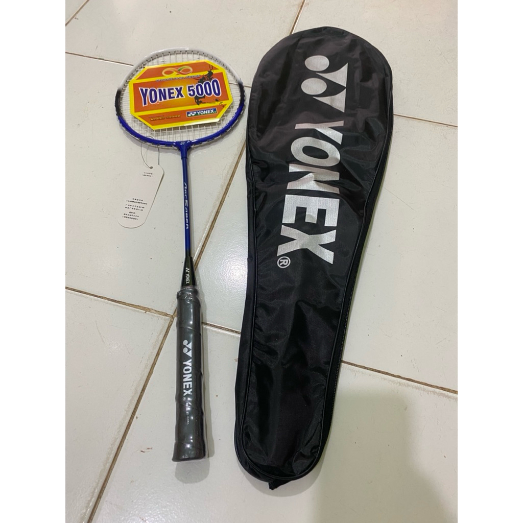 Raket Badminton Pemual Tarikan 18-19 lbs ringan dan lentur