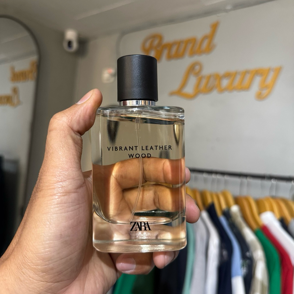 PARFUME ZARA VIBRANT LEATHER WOOD ORIGINAL NEW
