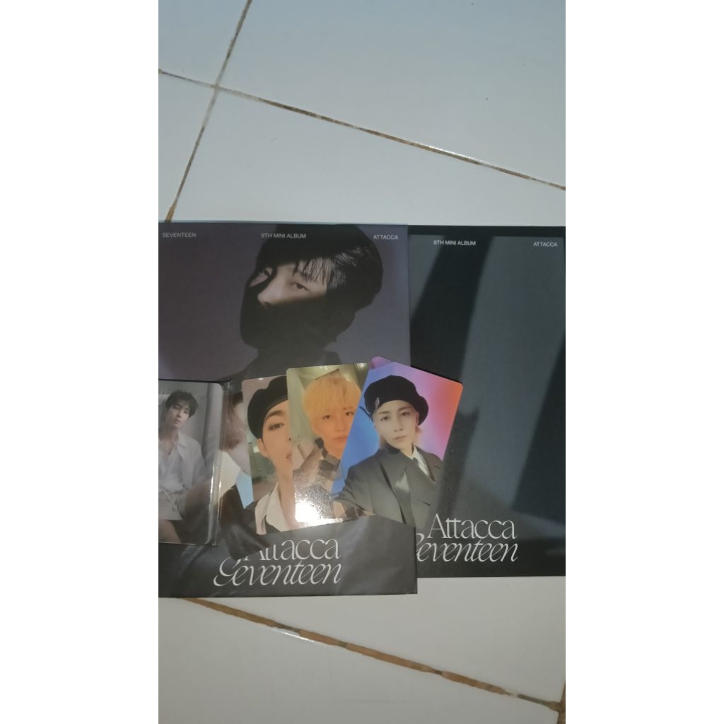 wts album attaca carat versi wonu