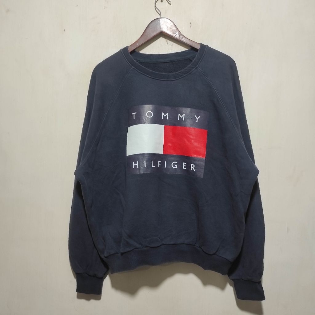 Crewneck Tommy Hilfiger big logo size XL