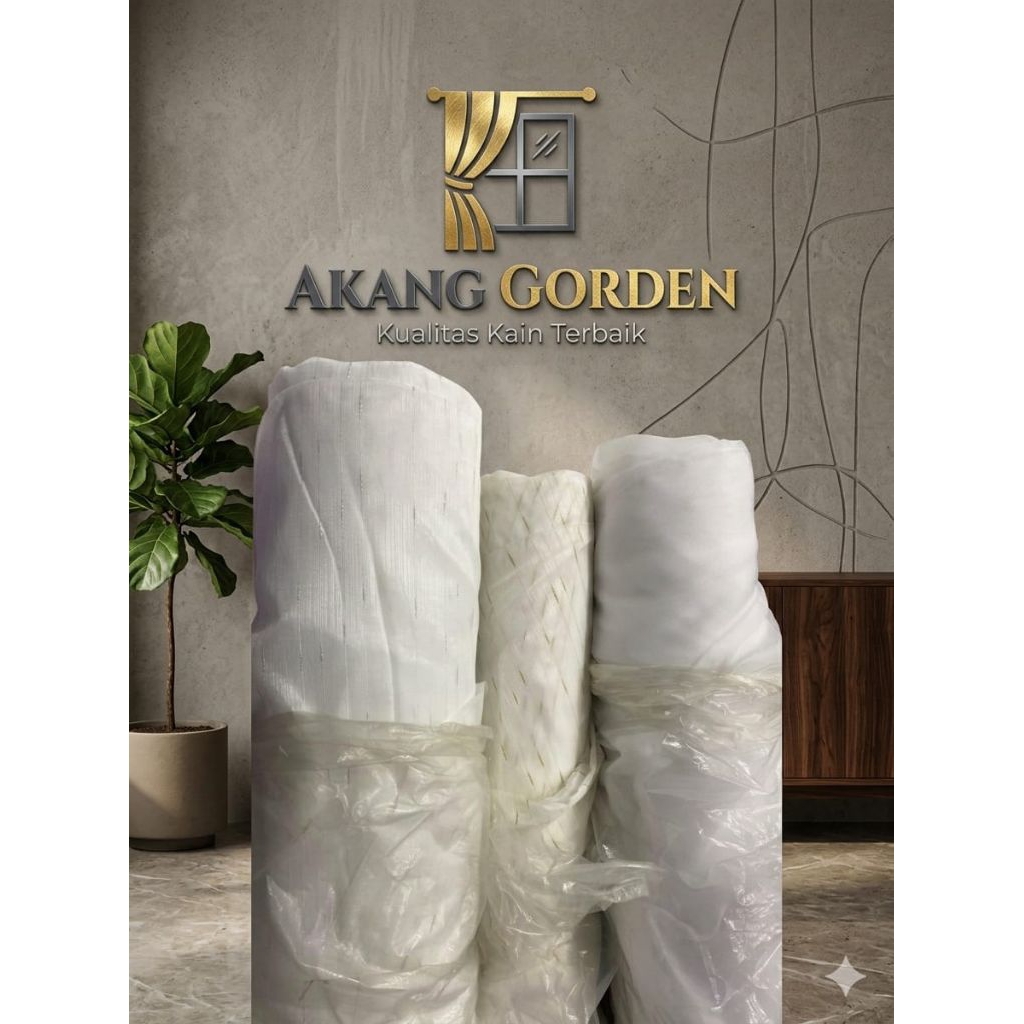 Bahan Vitrase Gorden | Vitrase Daleman Gorden | Vitrase Meteran | Vitrase Voil Putih | Vitrase Serat