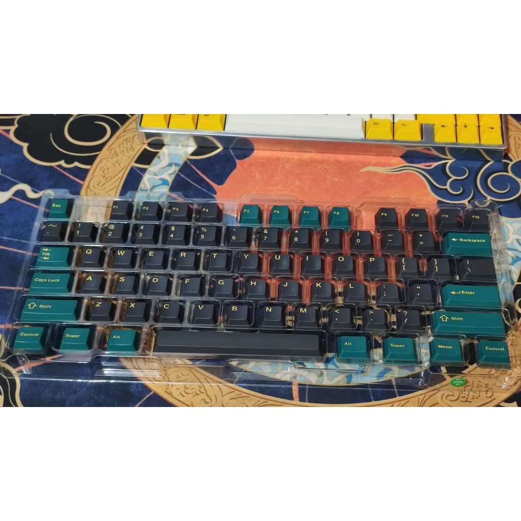 Akko Marss Green Keycaps Mechanical Keyboard