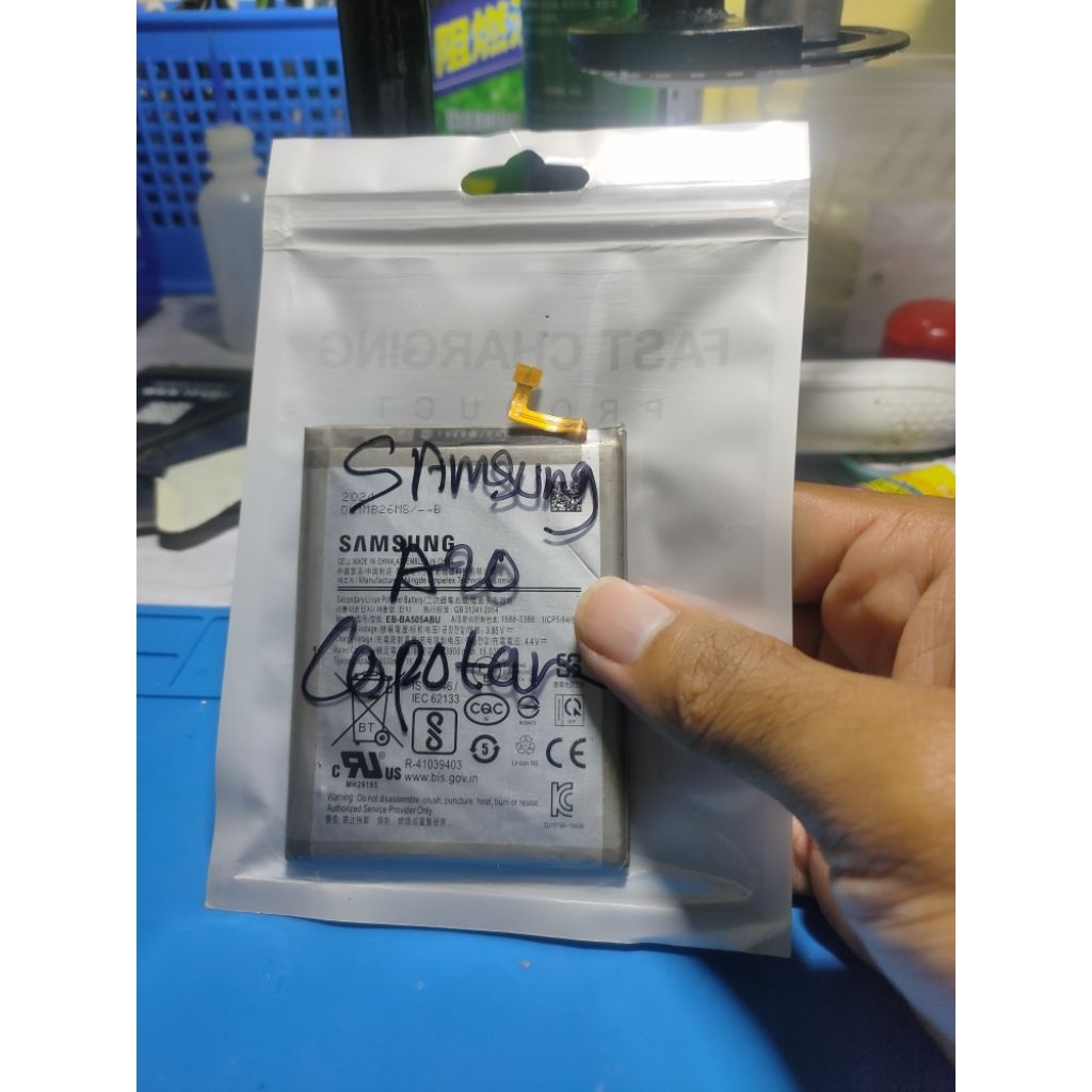 batre copotan Samsung a20