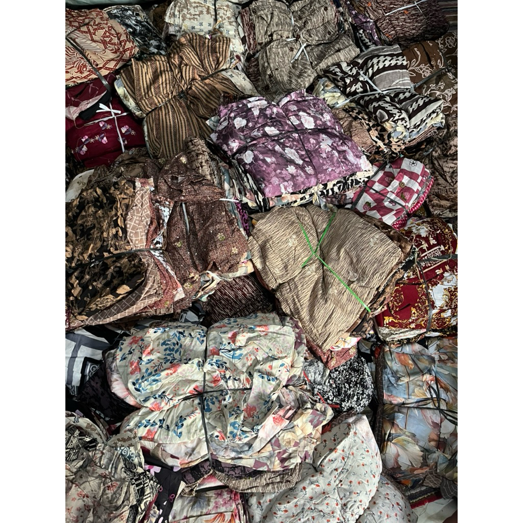 paket usaha daster rayon 10pcs