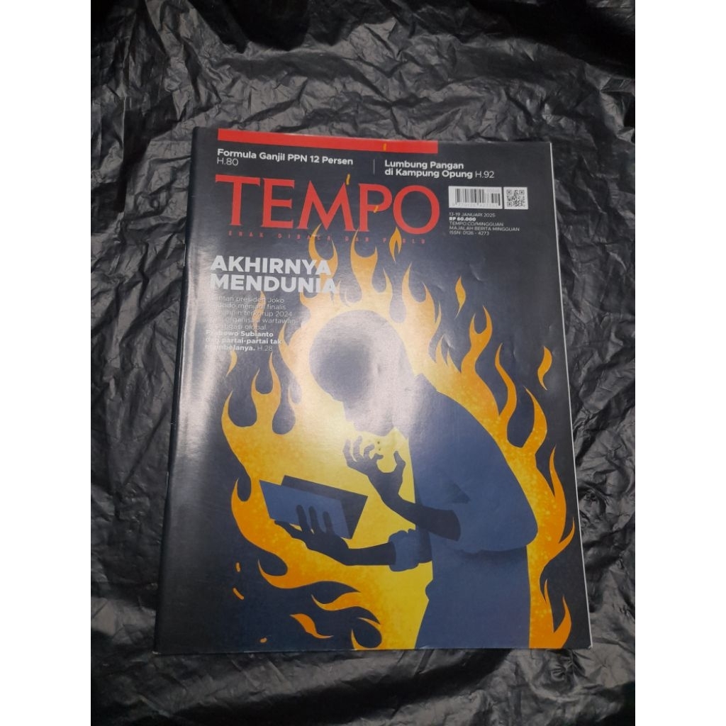 MAJALAH TEMPO • AKHIRNYA MENDUNIA