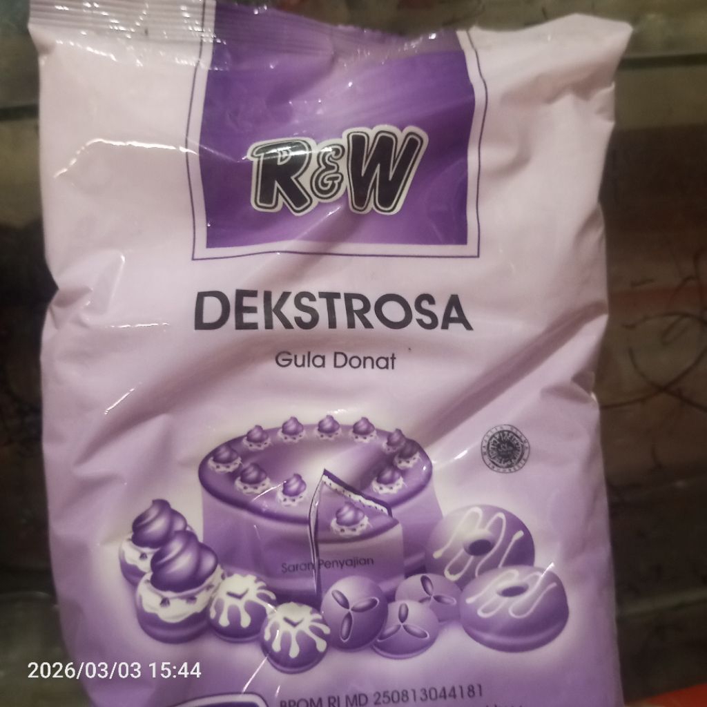 Gula Donat R&W Dextrose 500 Gram - Pemanis Alami, Sensasi Dingin, Halal