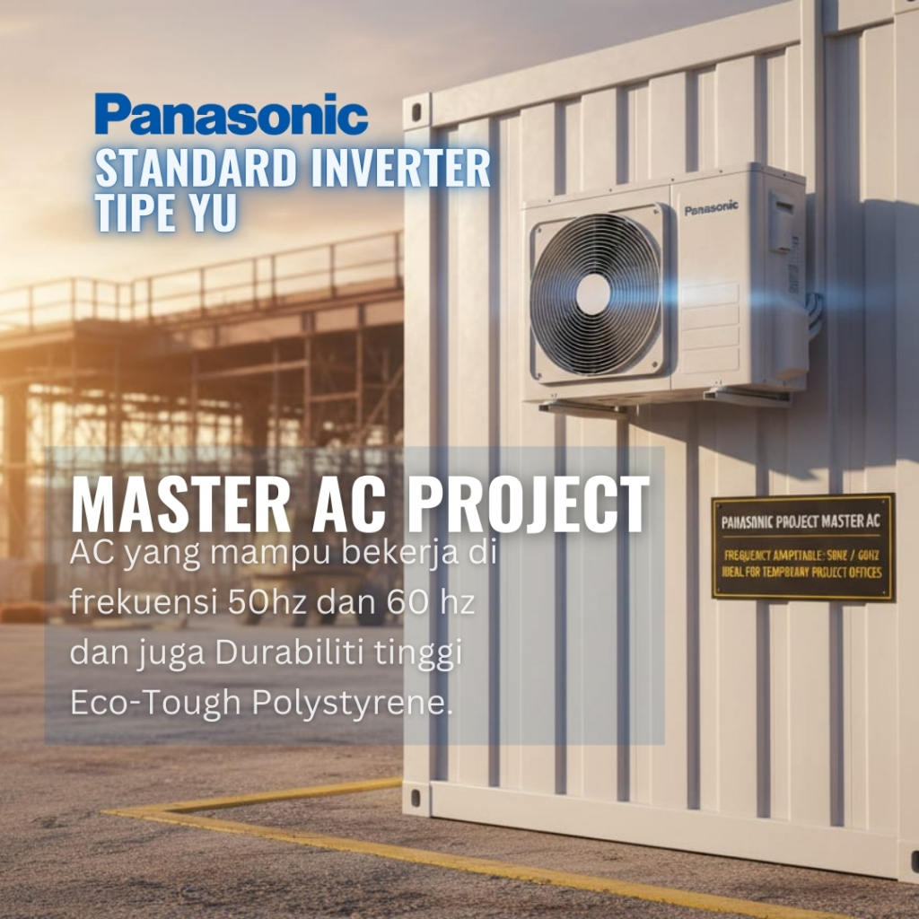 AC Panasonic YU Series 1/2PK - 2PK Inverter Eco R32