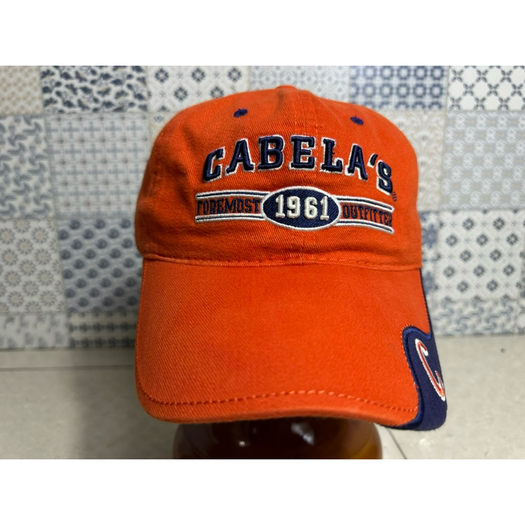 Topi Second Brand Branded Cabela's Original Full Tag Vintage