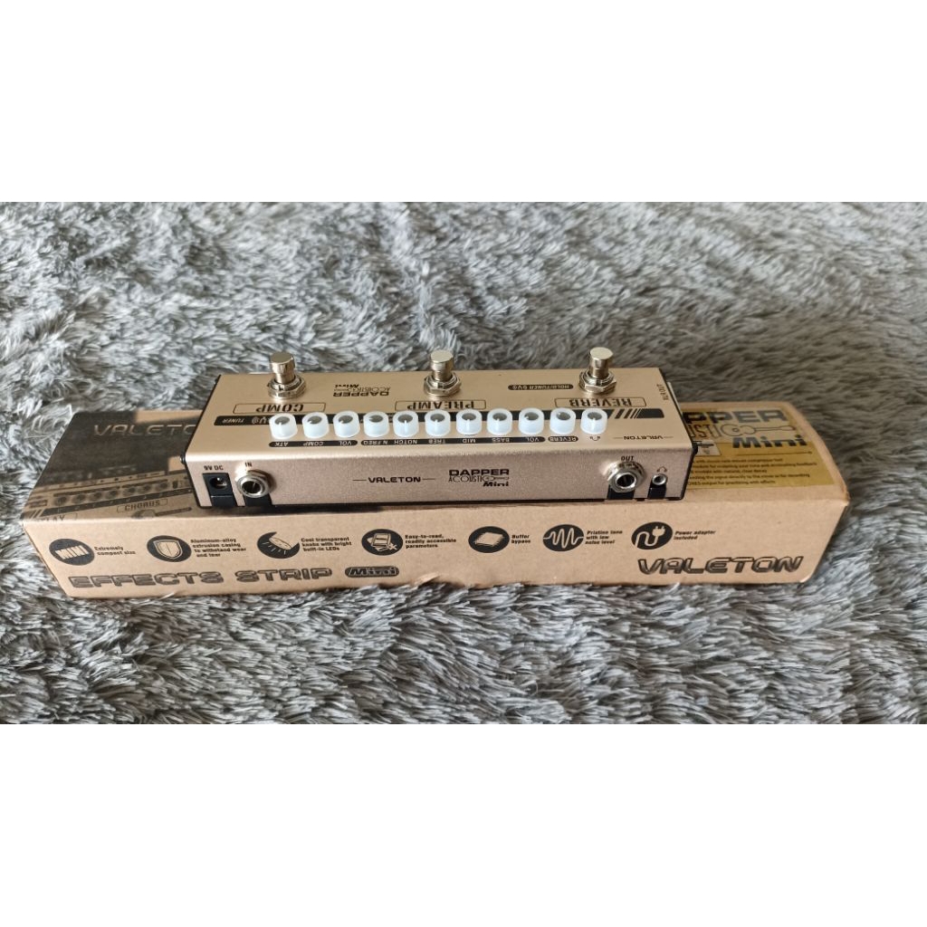 Efek Gitar Akustik Valeton Dapper Acoustic Mini second like new