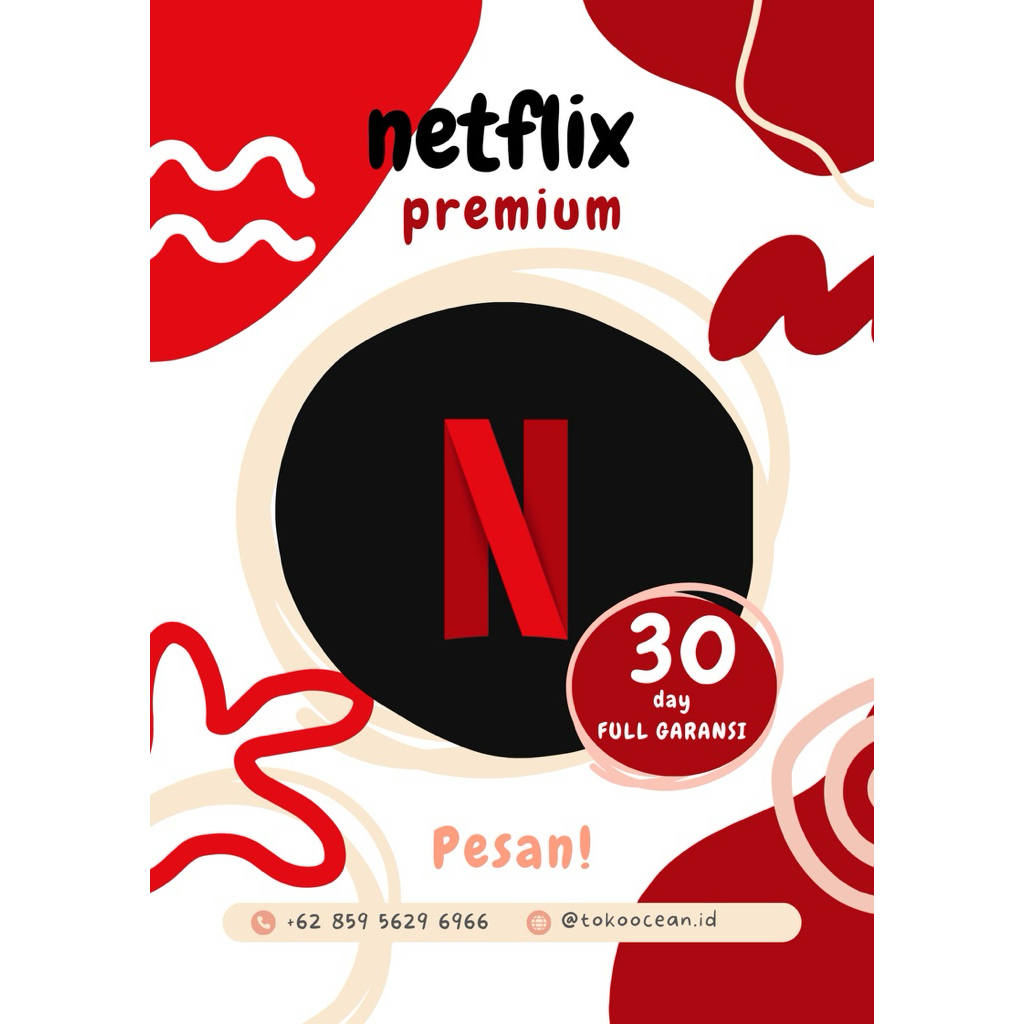Netflix Sharing Full HD 1 Bulan - Tontonan Berkualitas Tanpa Batas