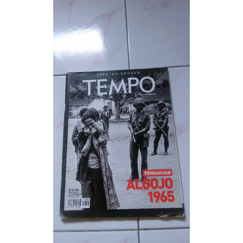 Majalah Tempo - Pengakuan Algojo 1965