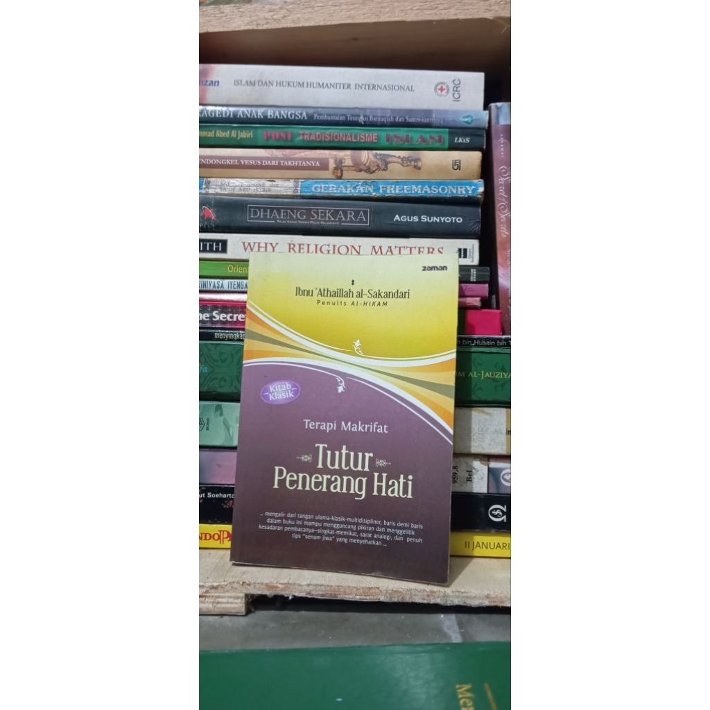 Terapi Makrifat Tutur penerang hati