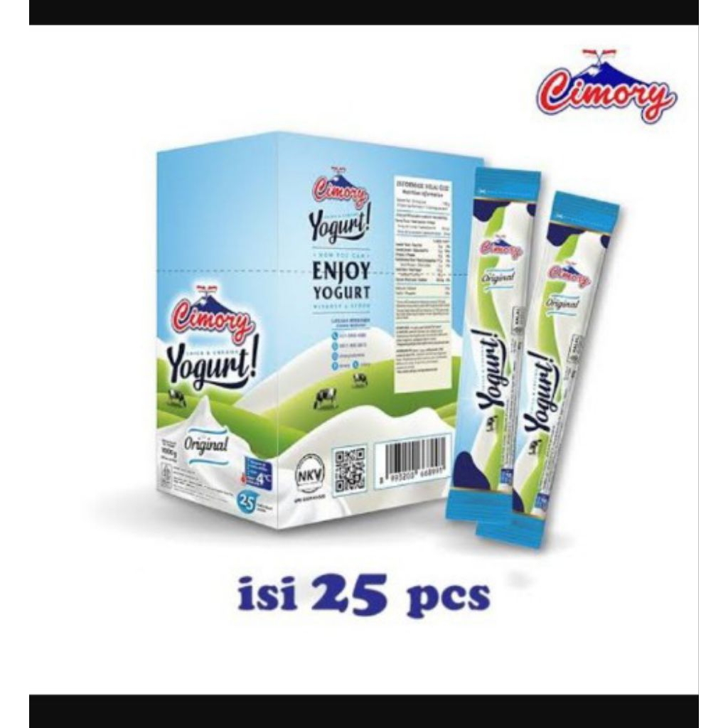 CIMORY YOGURT ORIGINAL STIK PACK / YOGURT ORIGINAL /es krim cimory viral / squeeze mini