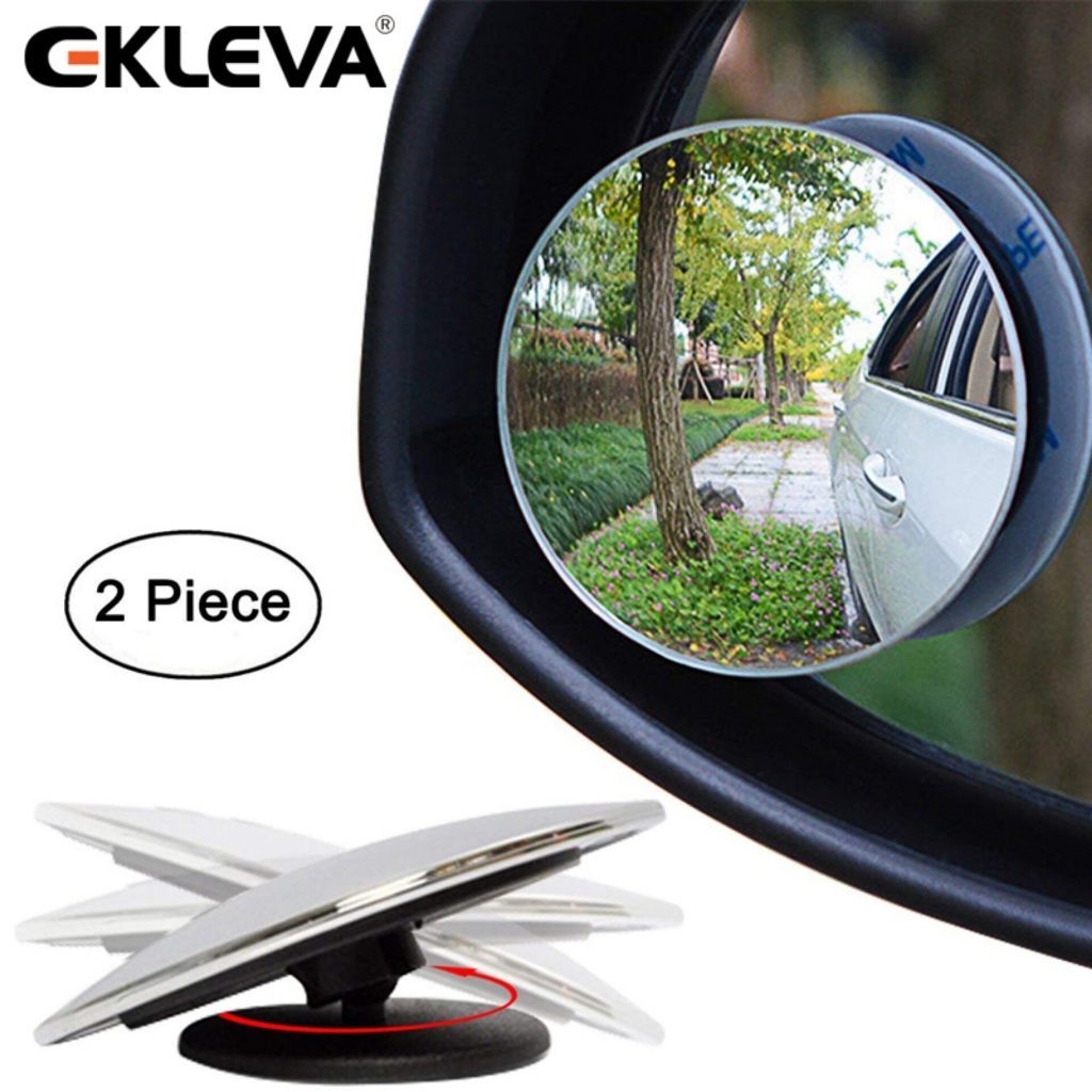 EKLEVA Spion Mini Cembung Mobil Wide Angle Blind Spot Universal