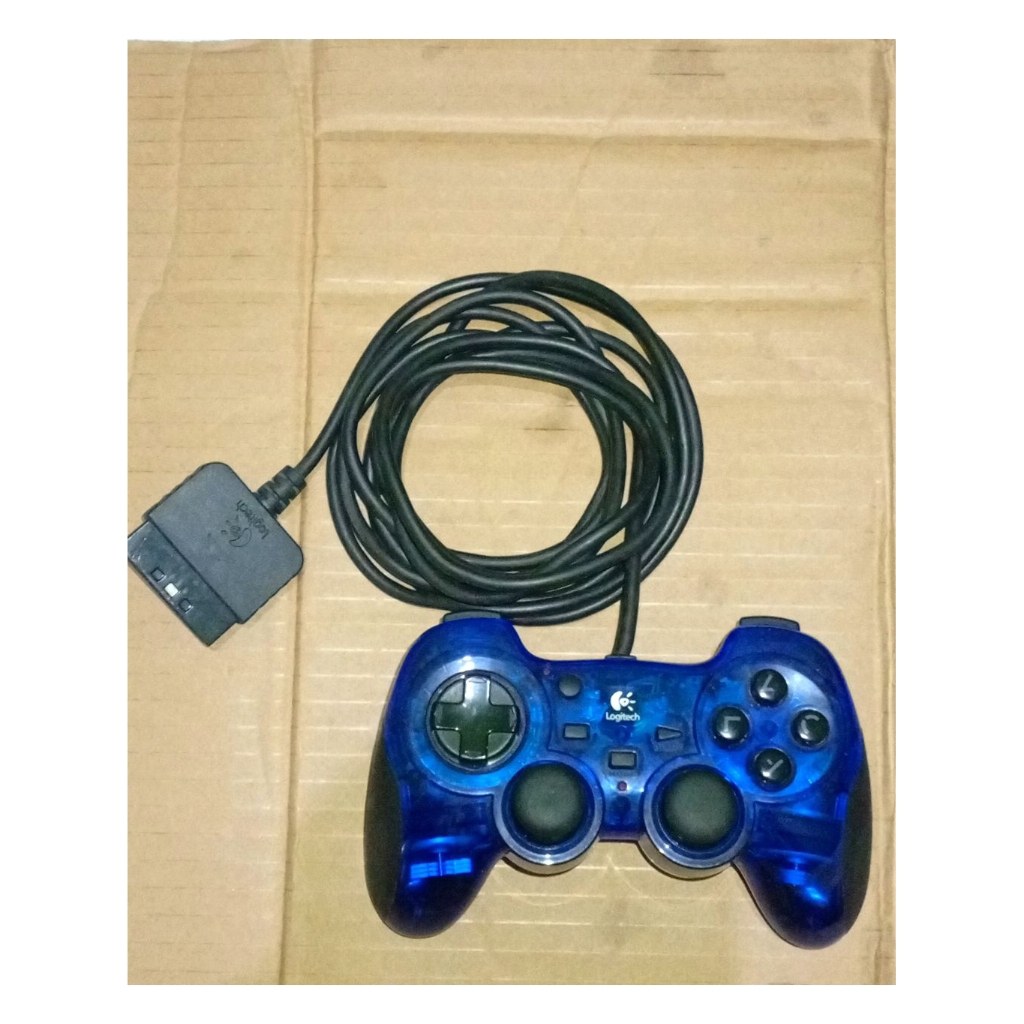 Stick Gamepad PS 2 Logitech Bekas Tested Normal Rare Item