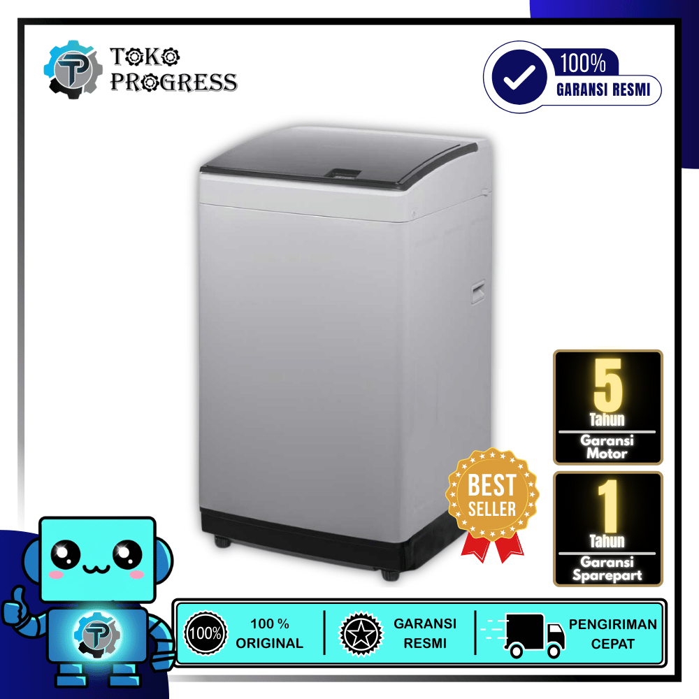 MESIN CUCI 1 TABUNG SHARP ES-M8000P-GG / M8000PGG TEKANAN RENDAH