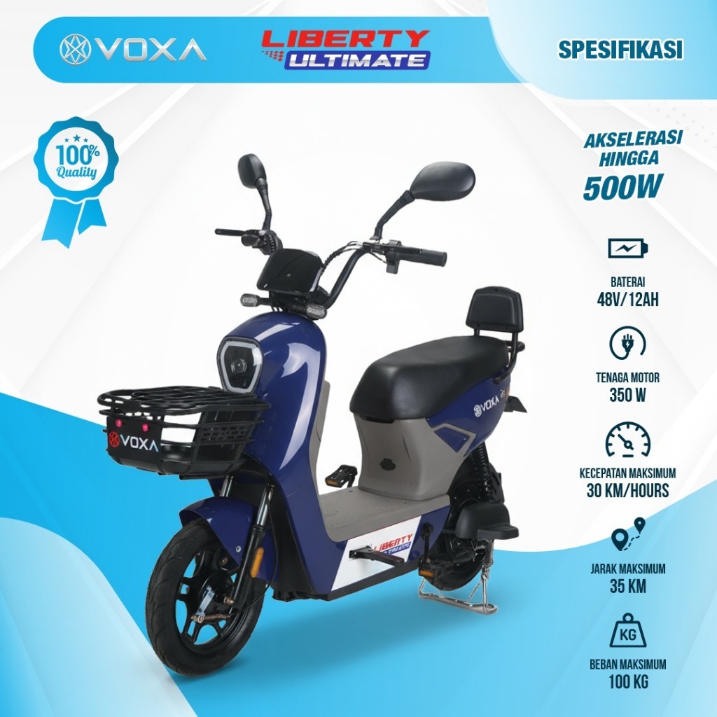 VOXA Sepeda Listrik Liberty Ultimate // Sepeda Listrik Terbaru