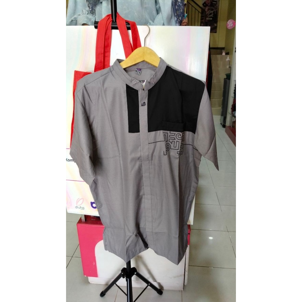 KEMKO BAIZA PDK/BAJU KOKO RABBANI/BAJU KOKO DEWASA/KEMKO LENGAN PENDEK/BAJU KOKO MOTIF BORDIR