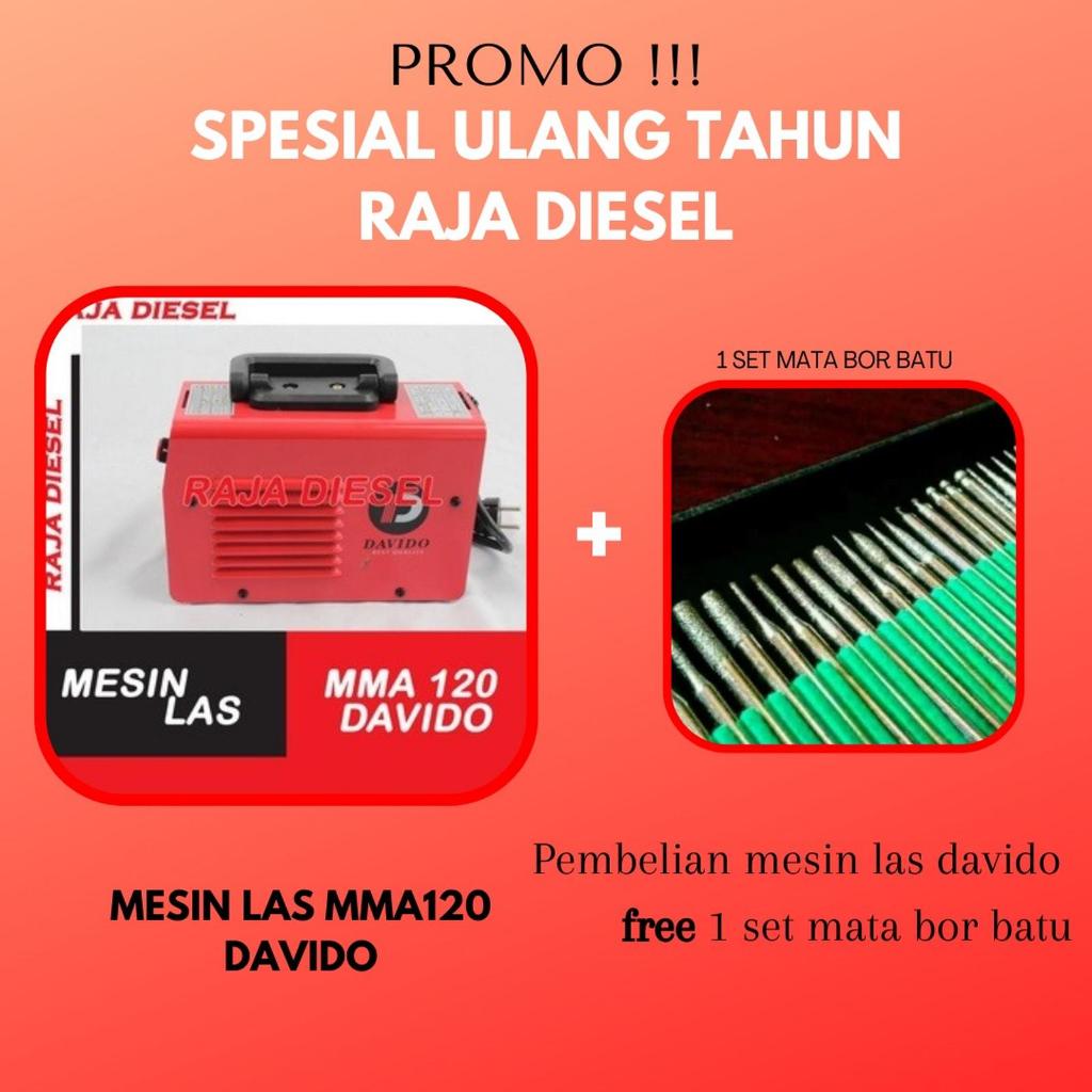MESIN LAS MMA 120 900 WATT KOPER DAVIDO WELDING MACHINE