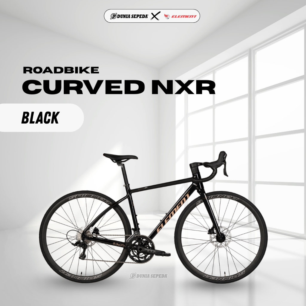 ELEMENT CURVED NXR SEPEDA ROADBIKE BALAP ALLOY 700C 18 SPEED NEW / SEPEDA ROADBIKE ELEMENT CURVED NX