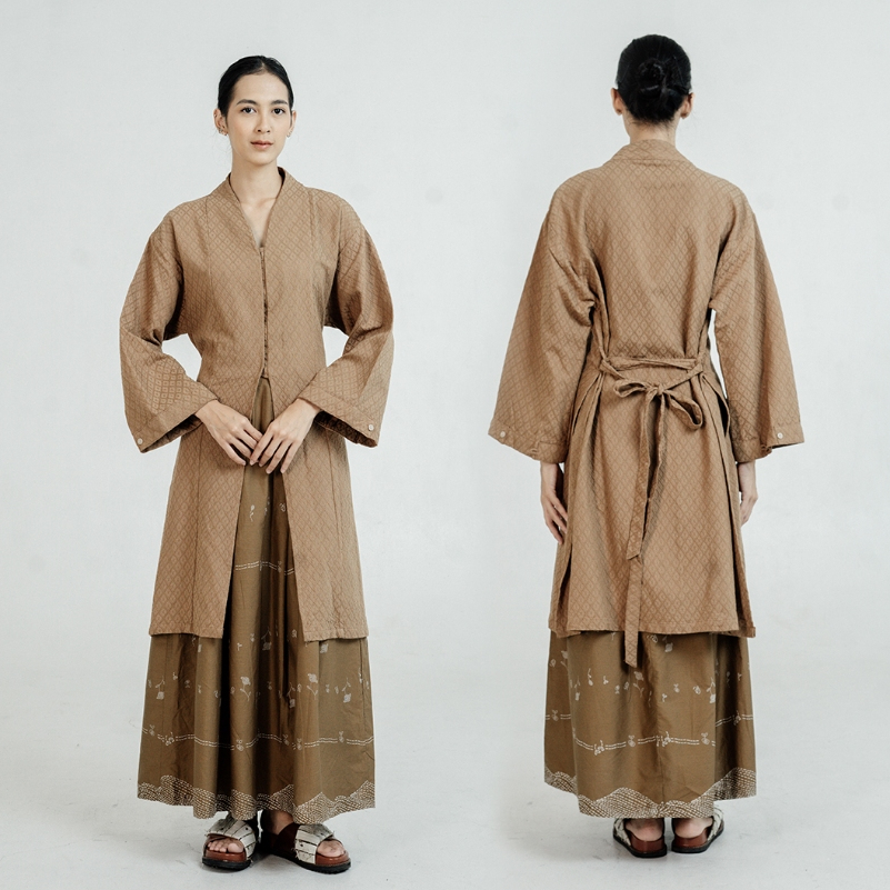 Dama Kara Ranum Tunik Longsleeve