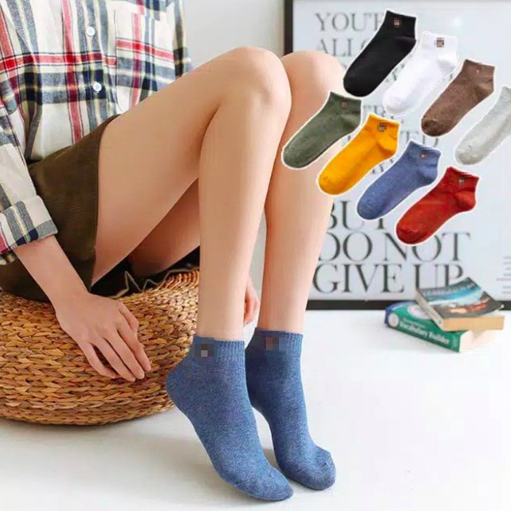 GLORI.ID R109 Kaos Kaki Fashion Unisex Motif Beruang Wanita Pria Murah Import COD