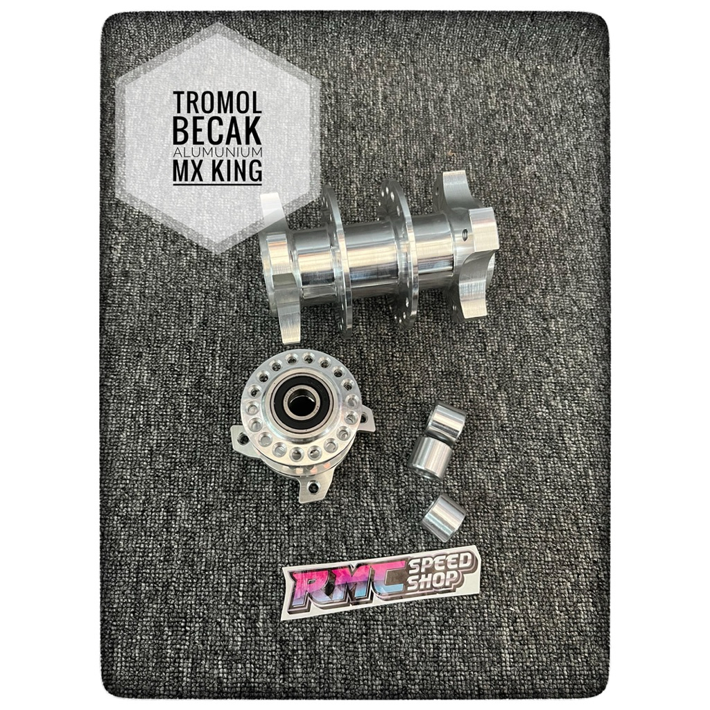 TROMOL BECAK ALUMUNIUM YAMAHA MX KING SET